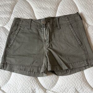 American Eagle Outfitters Olive Green Utility Shorts